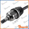 Demi-Arbre de Transmission ATM droite pour OPEL | NPW-PL-163, 17-0768
